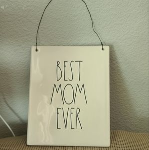 Best Mom Ever Wall Plaque